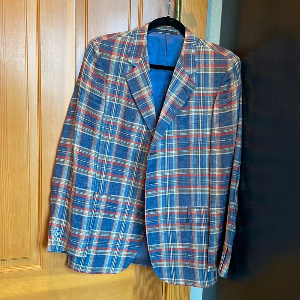 Burberry linen blazer